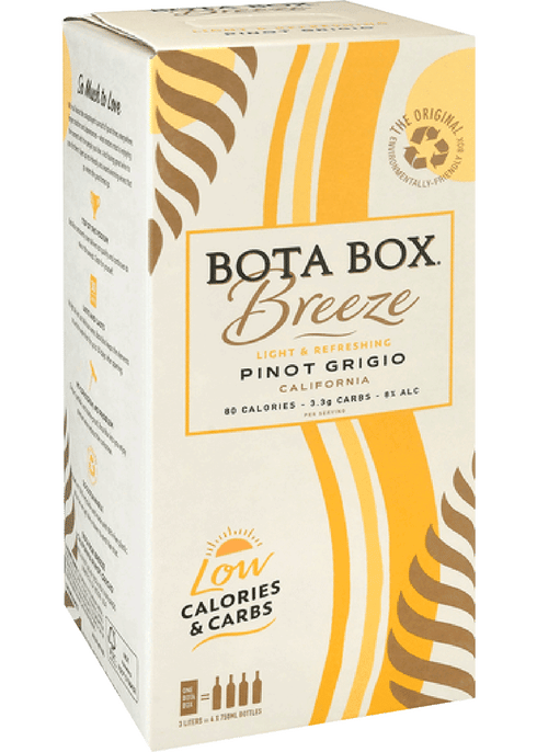 Bota Box Breeze California Pinot Grigio Total Wine More