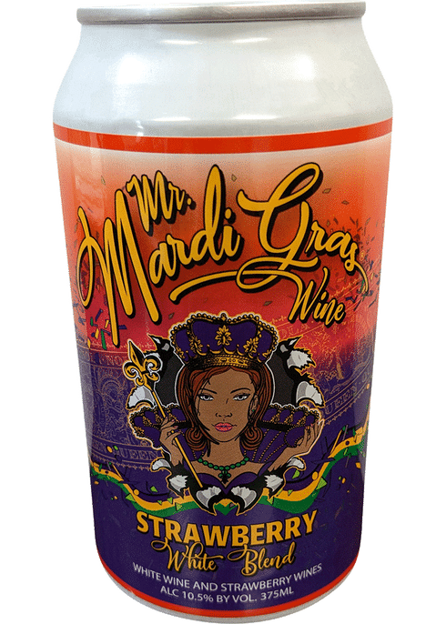 Mr Mardi Gras Wine Strawberry White Blend Total Wine More