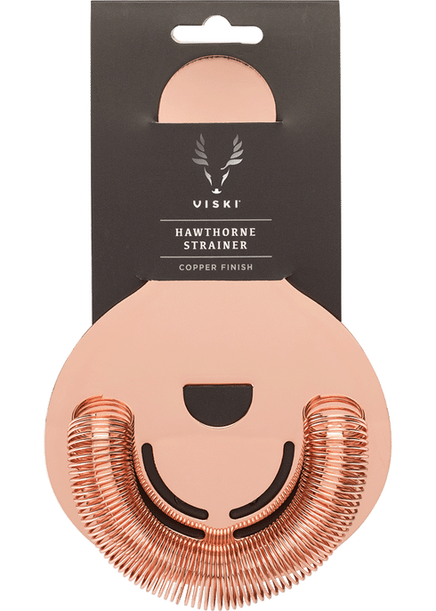 Viski Summit Hawthrone Strainer Copper Total Wine More