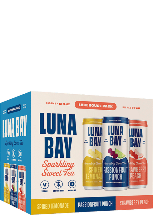 Luna Bay Lakehouse Hard Tea Variety Total Wine More