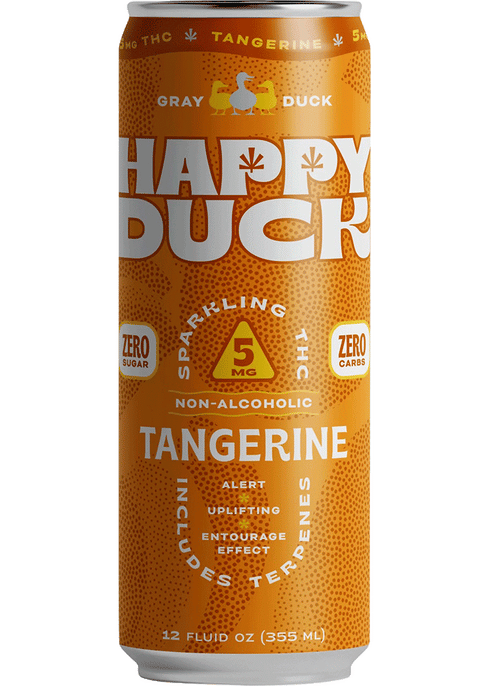 Happy Duck THC 5mg Tangerine Total Wine More