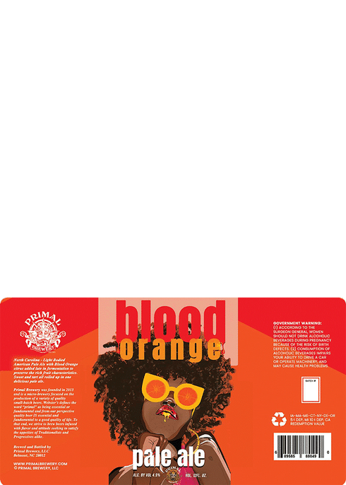 Primal Blood Orange Pale Ale Total Wine More