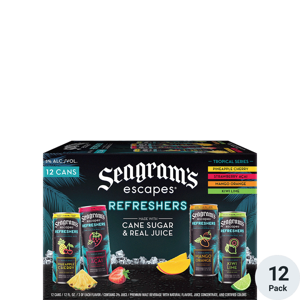 Seagrams Escapes Tropical Refreshers Variety Total Wine More