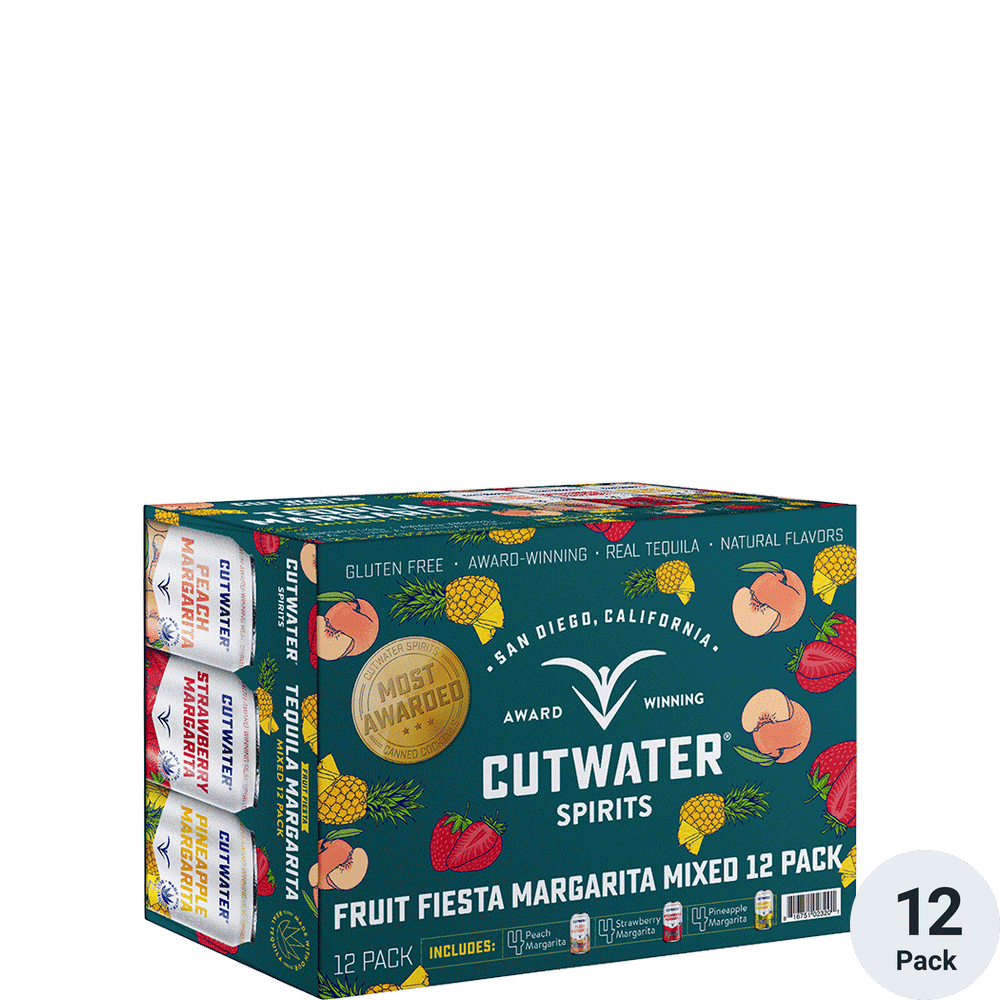 Cutwater Tequila Fruit Fiesta Margarita Mix Pack Total Wine More