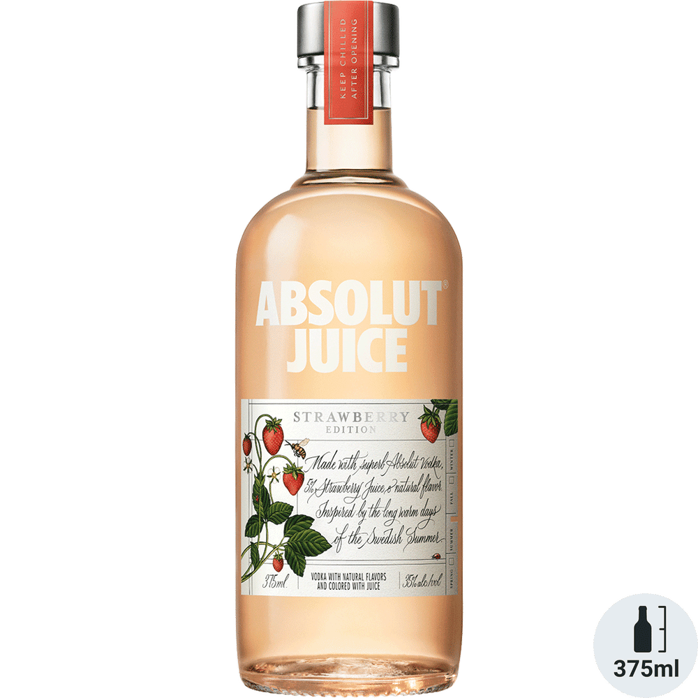 Absolut Juice Strawberry Vodka Total Wine More