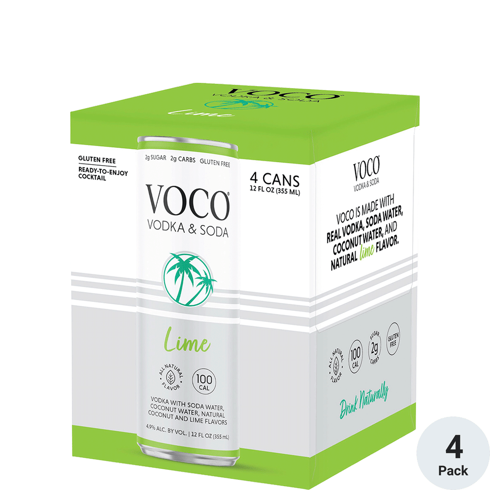 Voco Vodka Soda Lime Total Wine More