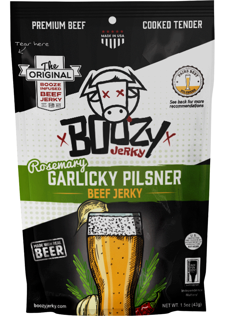 Boozy Jerky Rosemary Garlic Pilsner Total Wine More