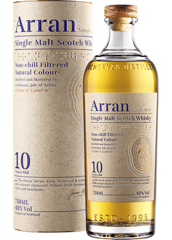 10 Year Scotch Whisky Single Malt by Arran | 750ml | Islay & Islands