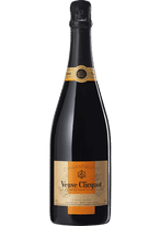 UFA, RUSSIA - JULY 25, 2020: Veuve Clicquot Brut Champagne and Mo