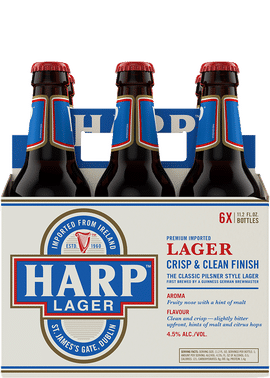 harp lager t shirt