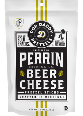 Perrin Beer Cheese Seasoned Pretzel Sticks - Nibbles & Bits