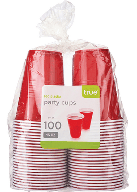 True Party Disposable Plastic Wine Glasses, Stemmed Clear Plastic Cups for  Outdoors, Parties, 6 Oz Set of 20 