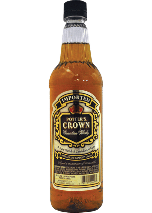 Potter's Crown Canadian Whisky