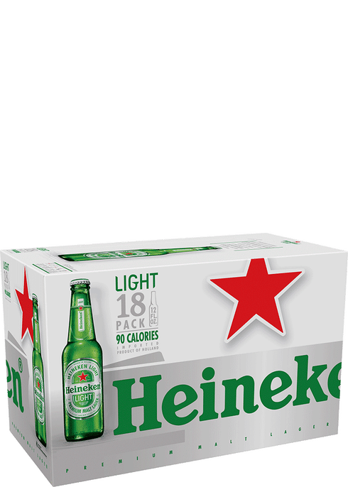 heineken light beer bottle