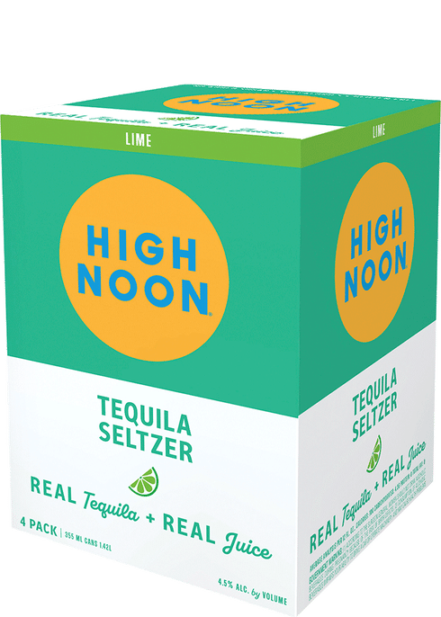 High Noon Hard Seltzer Tequila Lime | Total Wine & More