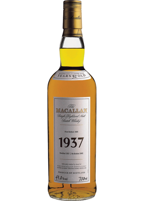 Macallan Fine and Rare 1937