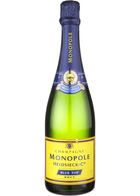 More Total Blue & Monopole Heidsieck Wine Top | Champagne