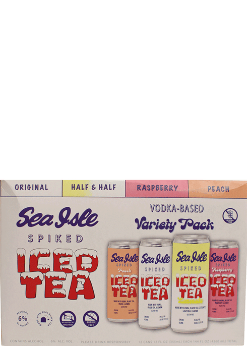 Sea Isle Spiked Iced Tea Vodka Variety Packs Total Wine And More 5468