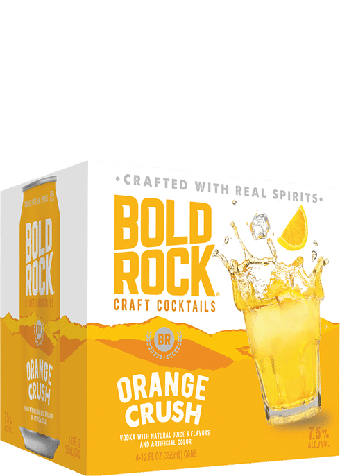 Vodka Orange Crush - Craft Cocktails made fresh from Bold Rock