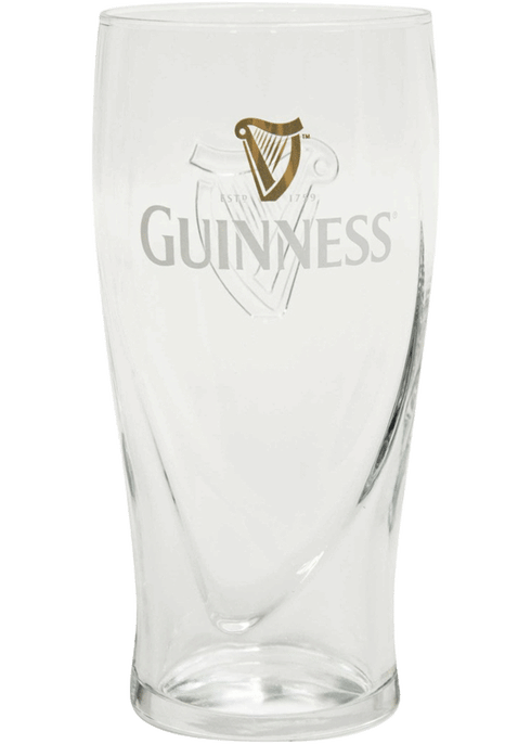 Guinness 827025 20 oz Harp Gravity Pint Glass - Pack of 2 