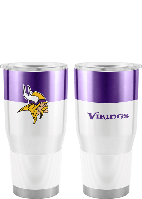 Minnesota Vikings 20oz Badge Powder Coat Tumbler