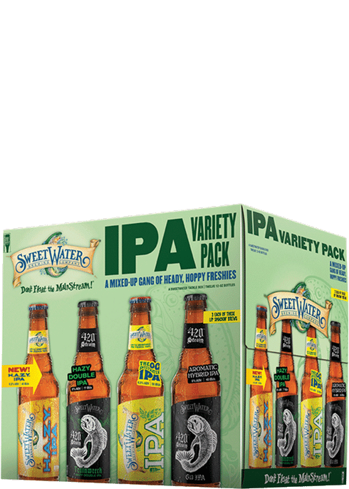 SweetWater IPA Variety Pack | Total Wine & More