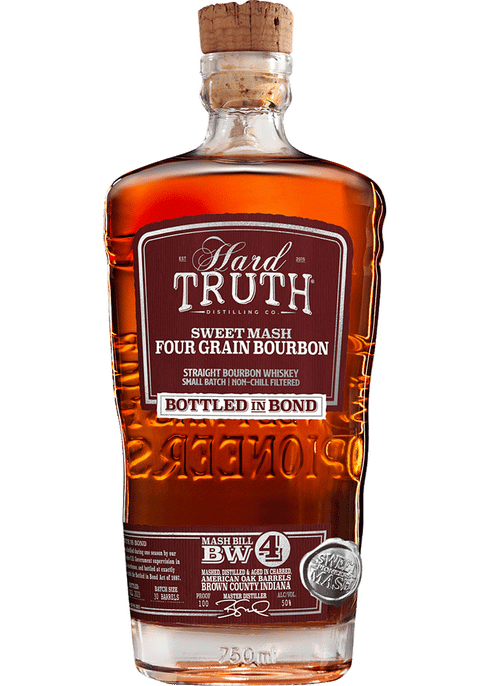 Hard Truth Sweet Mash Four Grain Bourbon Bottled In Bond | Total Wine ...