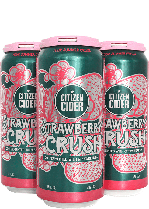 Citizen Cider Strawberry Crush | Total Wine & More