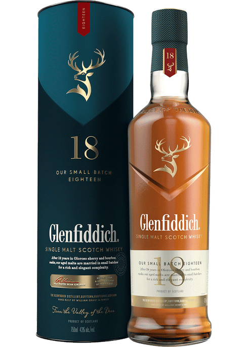 Yr & | Glenfiddich Total More Wine 18