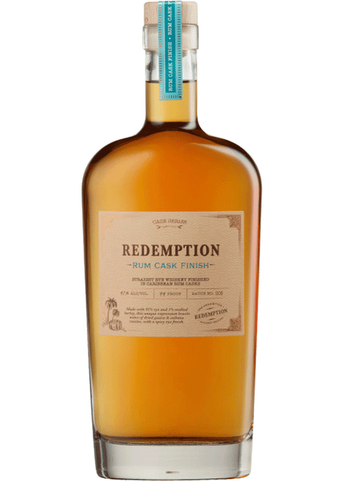 Redemption Rye Rum Cask Finish | Total Wine & More