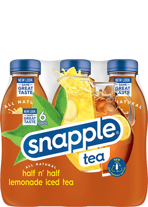 Snapple - Snapple, Tea, Peach Tea & Lemonade (6 count)