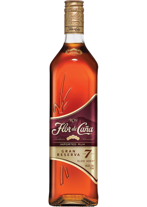 Year & Total Reserva Rum Wine Gran Flor 7 Cana More | de