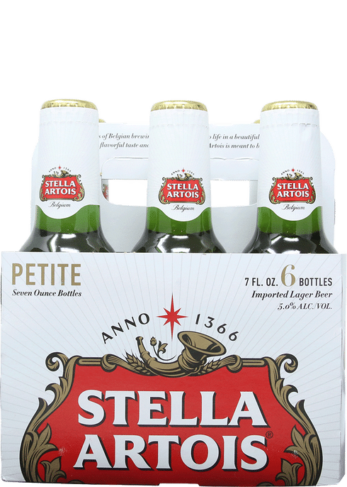 Stella Artois Lager, 12 Pack Beer, 11.2 fl oz Bottles, 5.0% ABV 