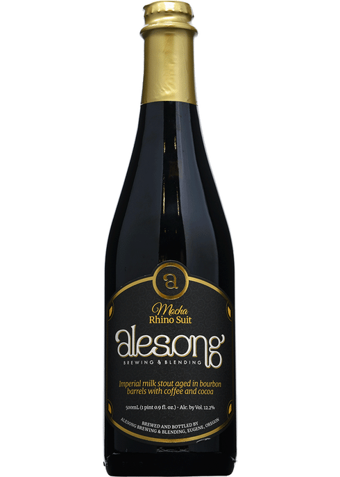 Alesong Mocha Rhino Suit Stout 500 ml Btl - Applejack