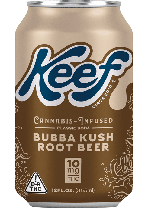 Keef THC 10mg Classic Soda Bubba Kush Root Beer | Total Wine & More