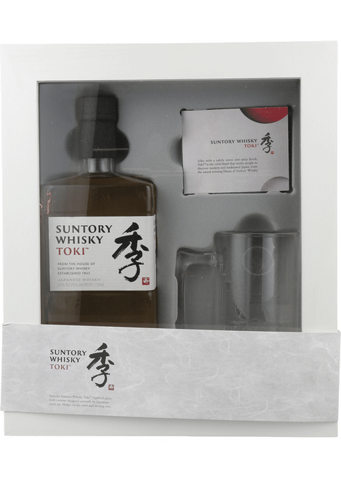 Suntory Toki Japanese Whisky Gift Set (750ML), Liquor