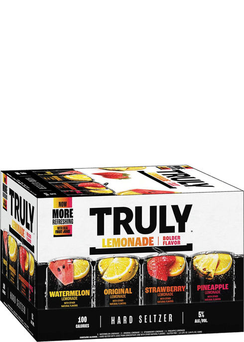 Truly Hard Seltzer Lemonade Variety Pack 12 Pack/12 Oz Cans, 48% OFF