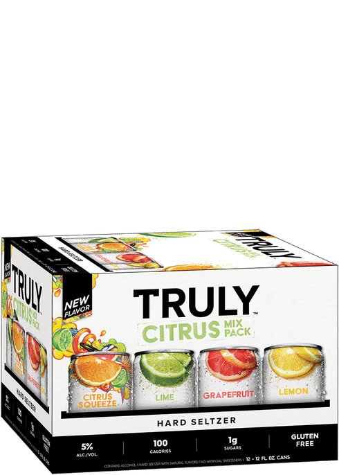 Truly Citrus Hard Seltzer Variety Total Wine More