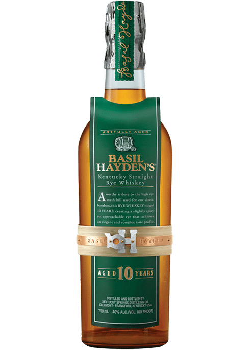 Basil Hayden 10 Yr Rye Whiskey