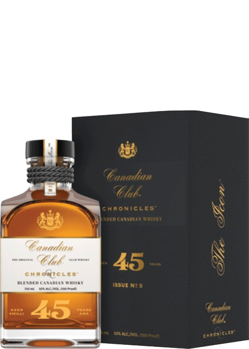 Canadian Club 40 Year Old Whisky - Liquor Friends Canadian club whiskey