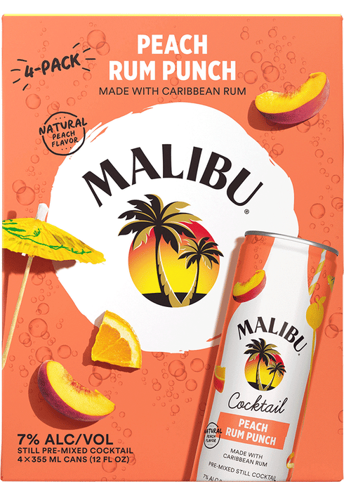 Malibu rum punch discount ready to serve