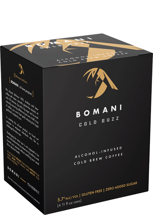 BOMANI Cold Buzz Hard Coffee | Total Wine & More