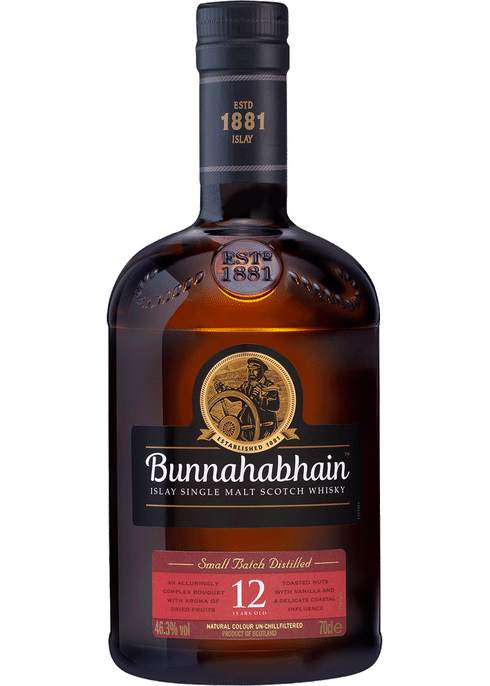 12 Year & Whisky Old Scotch Malt Single Wine | More Bunnahabhain Total