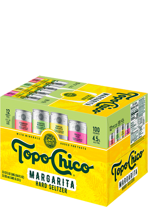 Topo Chico Margarita Hard Seltzer Variety Pack | Total Wine & More