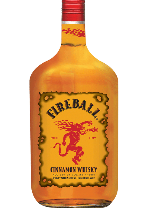 fireball whiskey golf ball