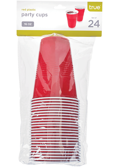 VIVALOO 100 Pack Original Red Party Cups 16oz Reusable Dishwasher