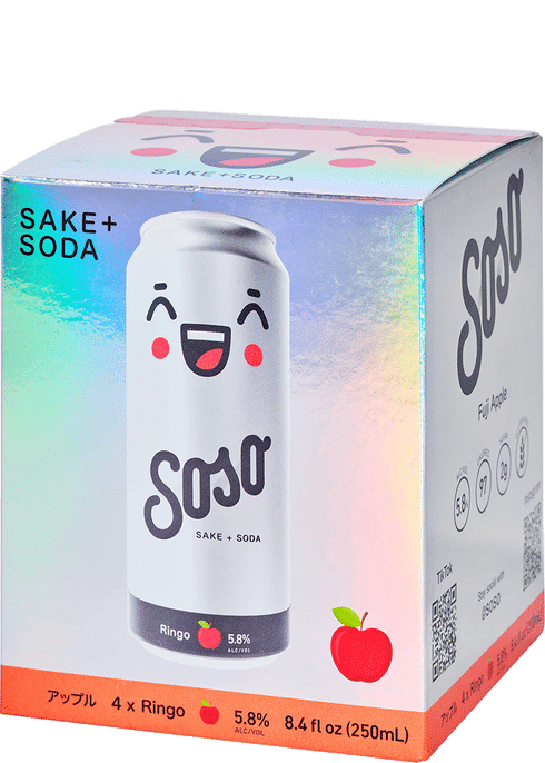 SoSo Sake + Soda Ringo | Total Wine & More