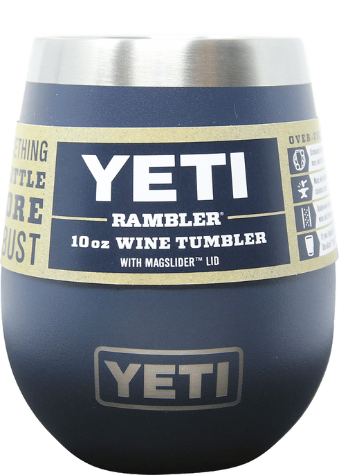 Yeti Navy 10 oz Rambler Wine Tumbler 2-Pack