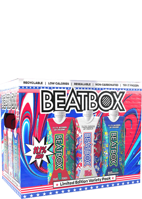 BeatBox Red White and Blue Variety | Total Wine & More