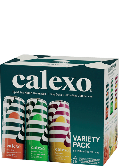 Calexo THC 5mg Variety | Total Wine & More